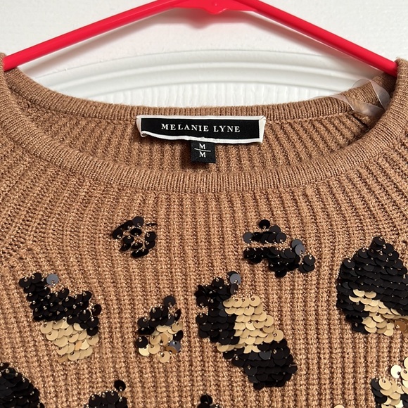 Sparkly leopard print sweater - Picture 2 of 3